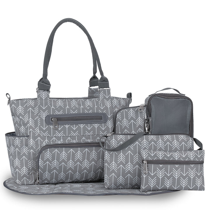 Stilvolle Wickeltasche-Set Karnz