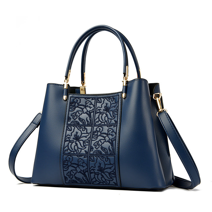 Elegante bestickte Handtasche Karnz
