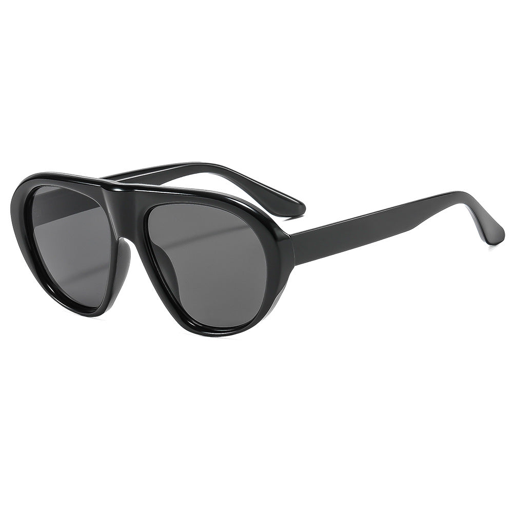 Damen modische Brille mit großem Rahmen und stylischem Design Karnz