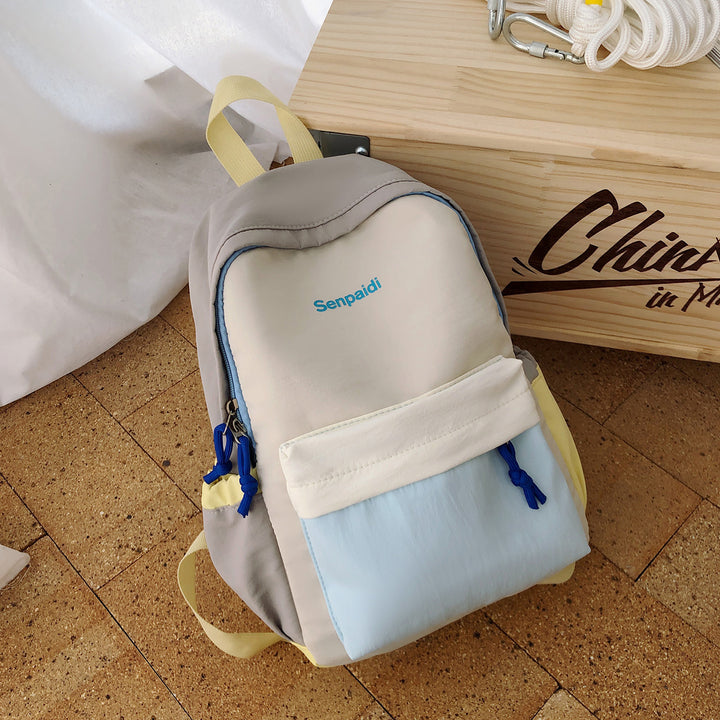Bunter Multi-Taschen-Schulranzen