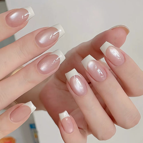 Stylish Elegante Französische Spitze Nagelkunst Karnz