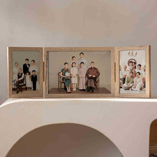 Mehrpanel-Familien-Fotogalerie-Rahmen