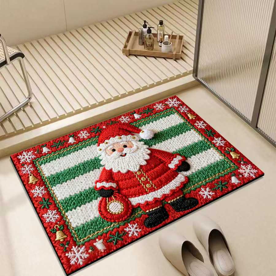 Weihnachtlich dekorative Bereichsmatte