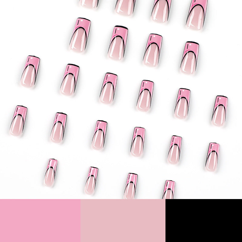 Kunstvolle Nagelverlängerungen mit kreativem Design Karnz