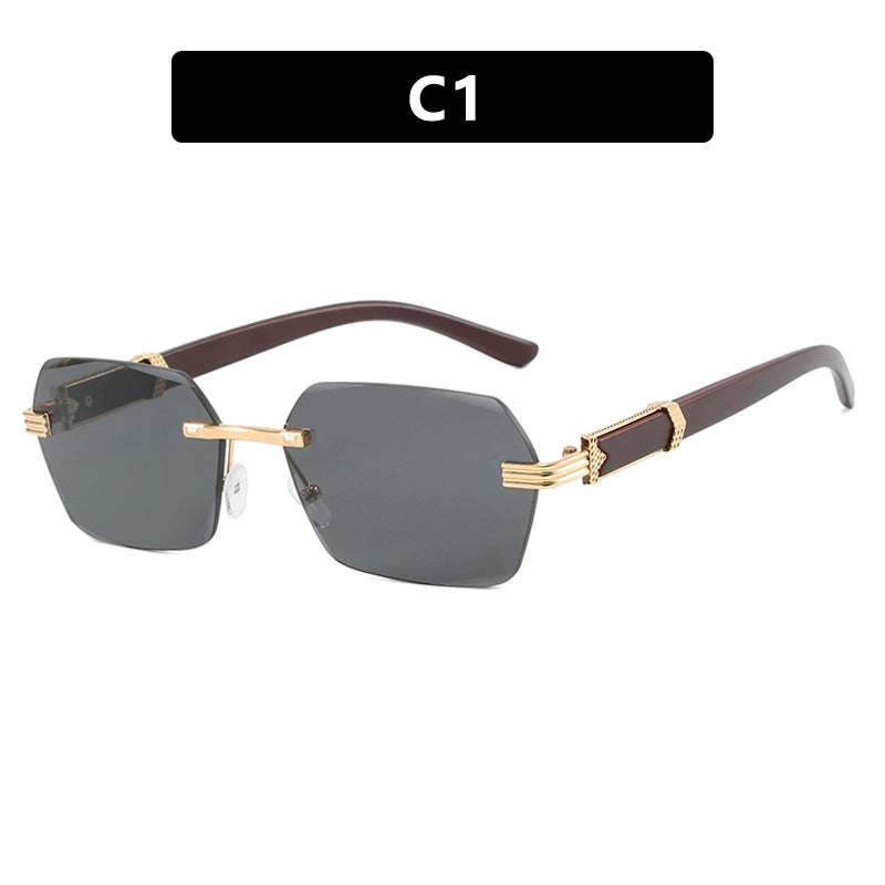 Damen geometrische Brille Karnz