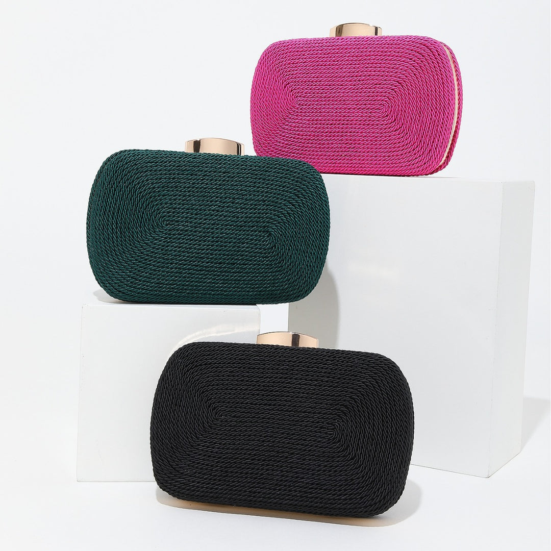 Seil-strukturiertes Abend-Clutch