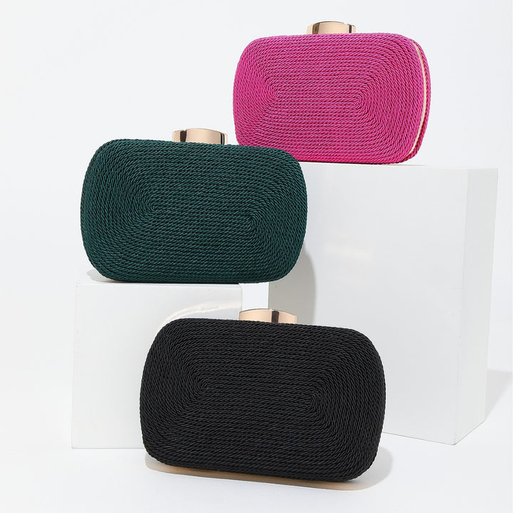 Seil-strukturiertes Abend-Clutch
