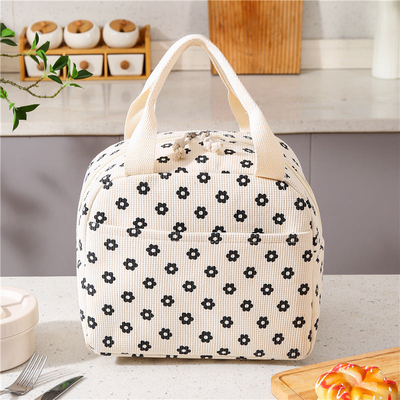 Isolierte Erdbeer-Print Mittagessen Kühl Tasche Karnz