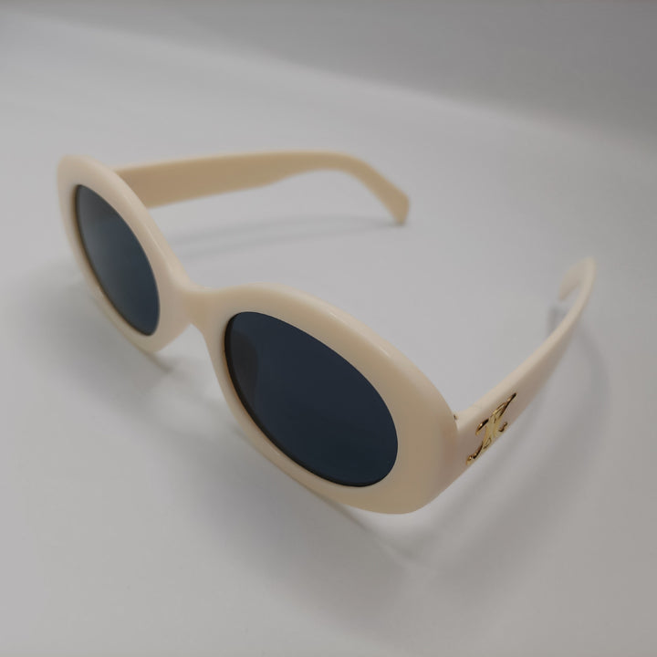 Chic moderne runde Rahmen Sonnenbrille Karnz