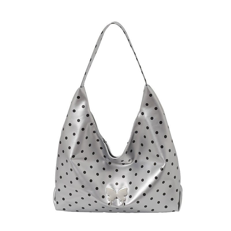 WoChic Punkte Schultertasche Karnz
