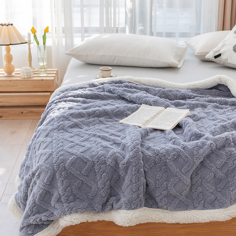 Gemütliche dekorative Wurfdecke