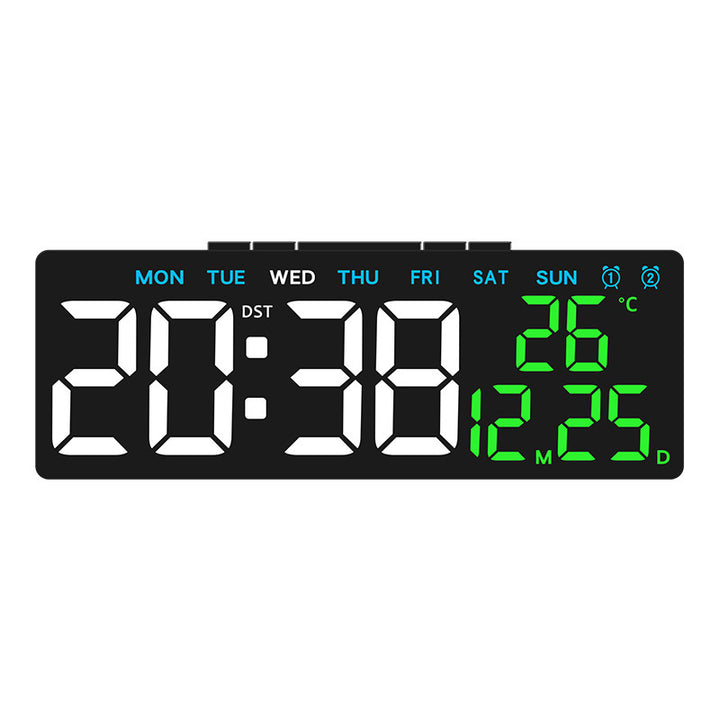 Digitaler Wetterwecker mit Großem Led-Display und Temperaturanzeige Karnz