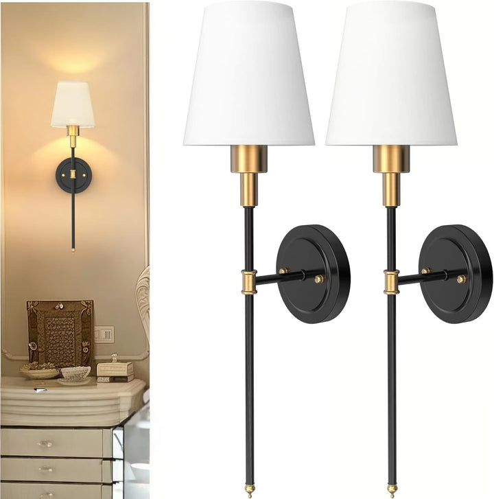 Modern Elegante Wandleuchten Set
