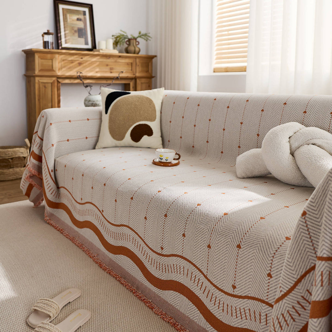 Dekorativer Sofa-Wurf