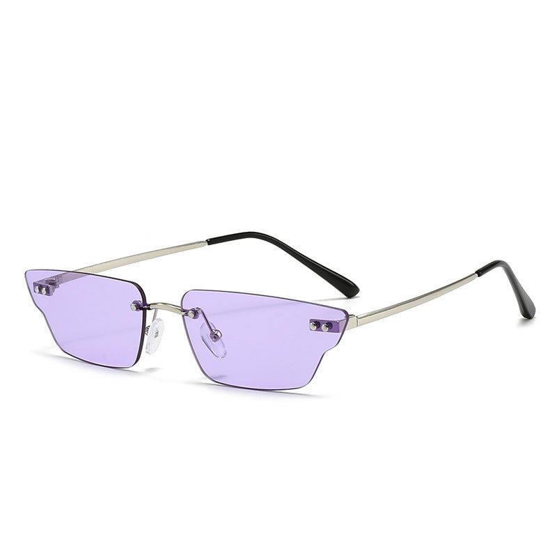 Damen futuristische geometrische Sonnenbrille Karnz