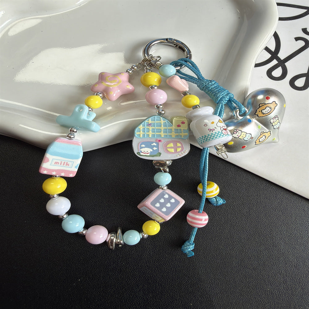 Verspielt Themen Charm Handy Lanyard Karnz