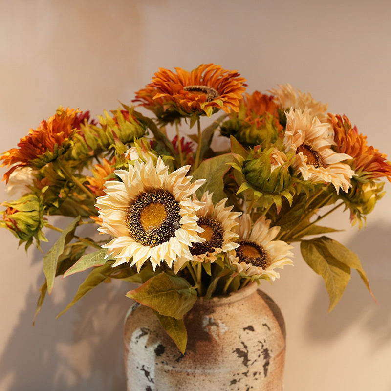 Künstlicher Sonnenblumenstrauß Karnz