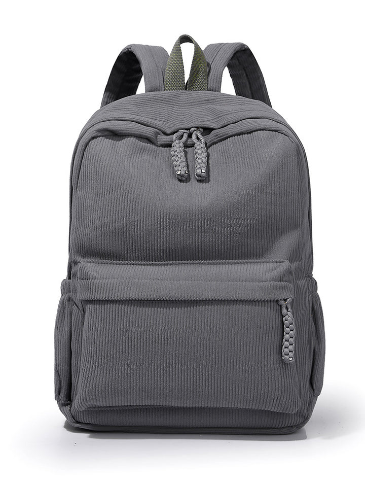 Lässiger Corduroy Rucksack Karnz