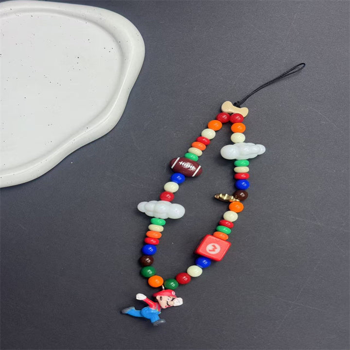 Bunte Charakter-Themen Perlen-Lanyard Karnz