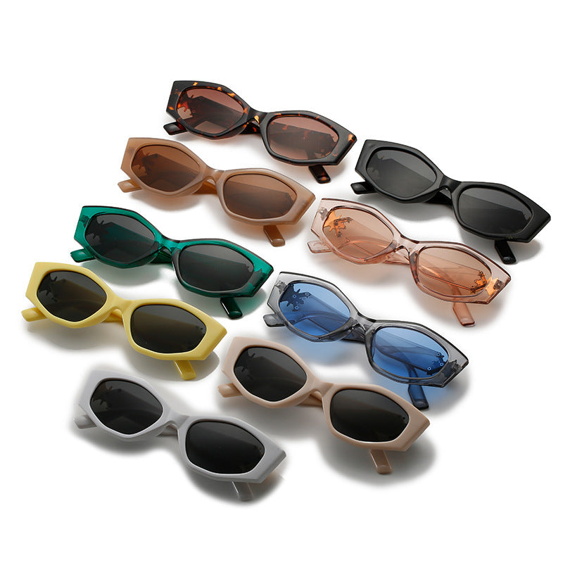 Statement Hexagonale Rahmen Sonnenbrille Karnz 1787812354