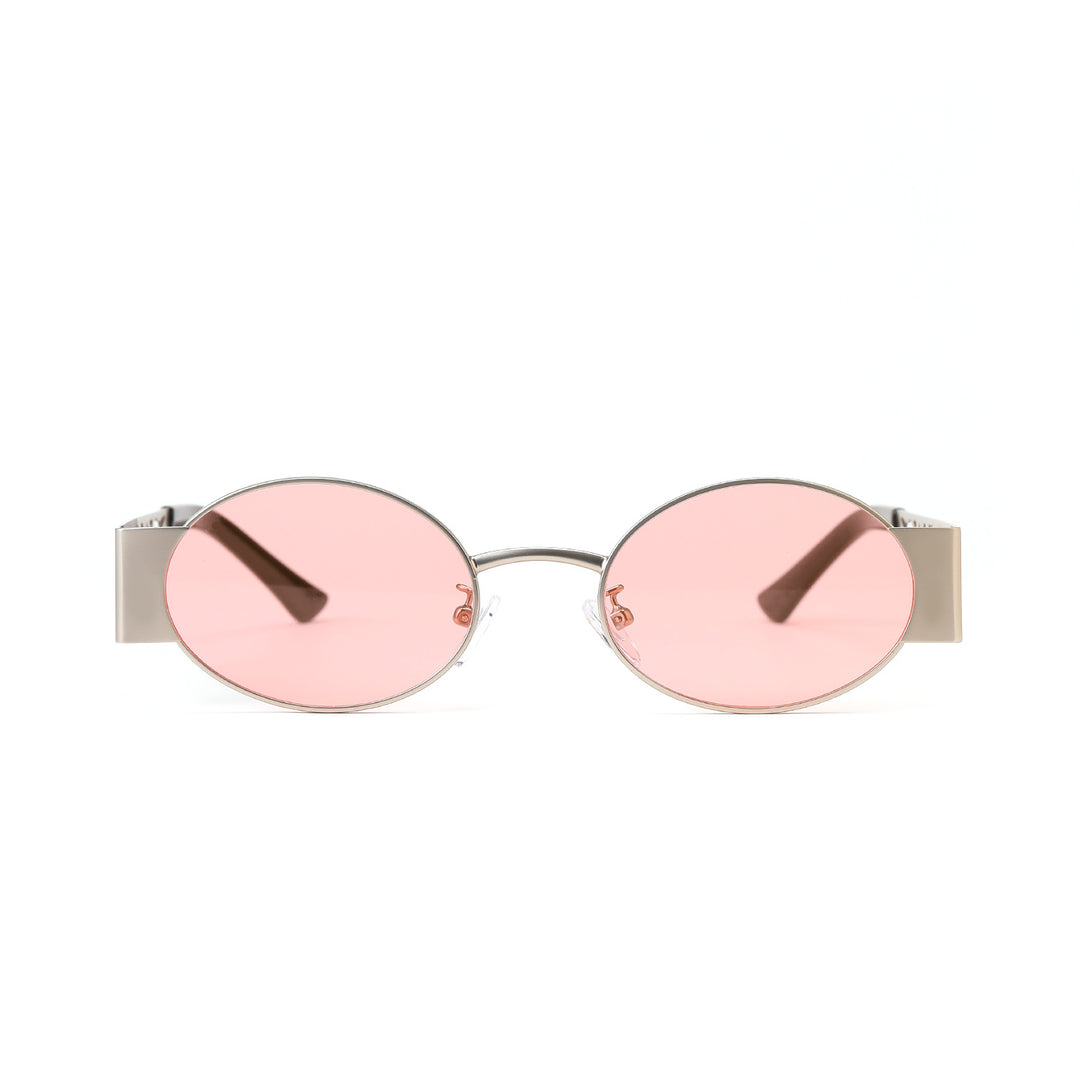 Damen modische runde Sonnenbrille mit außergewöhnlichem Design Karnz