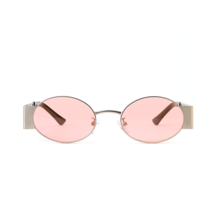 Damen modische runde Sonnenbrille mit außergewöhnlichem Design Karnz