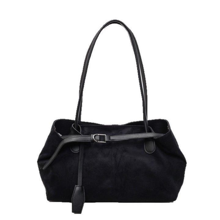 Luxe Wildleder Tote Bag Karnz