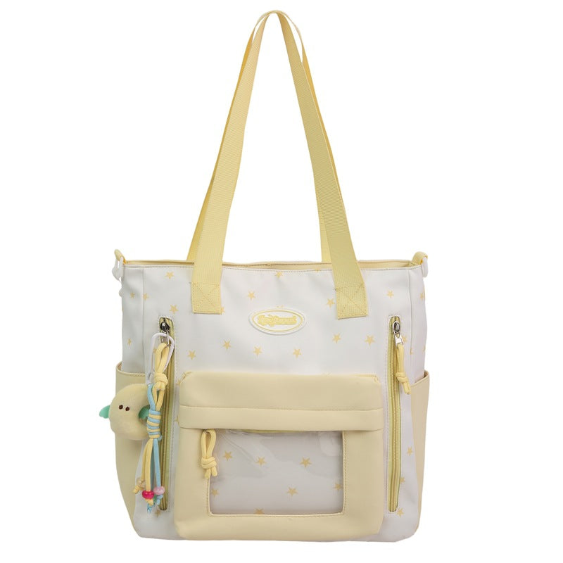 Mehrfache Taschen Mode Schultertasche