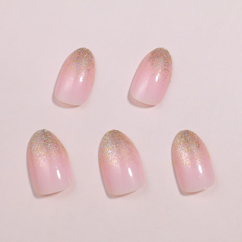 Glitter Ombre Press-On Nägel Karnz
