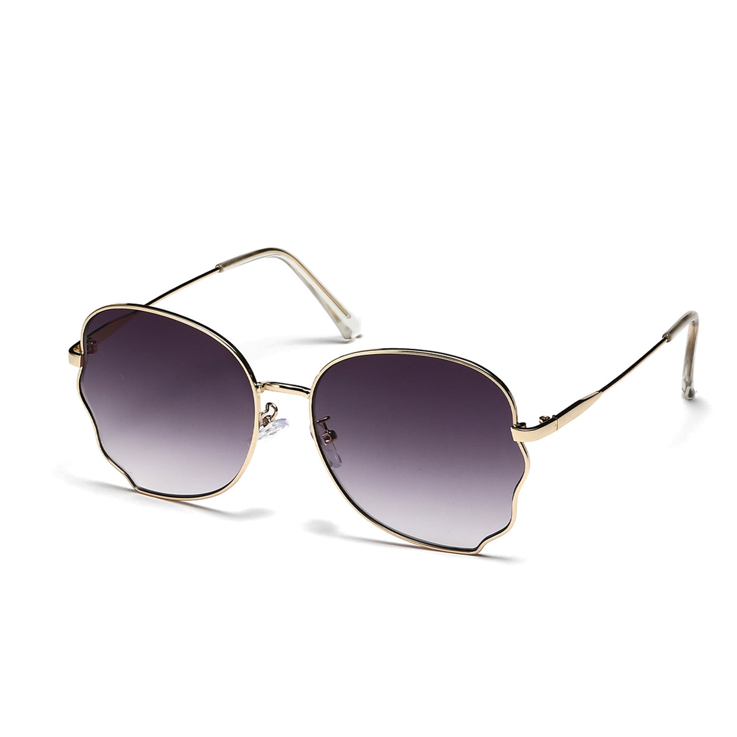 Damen elegante Oversized-Sonnenbrille mit schützendem Rahmen Karnz