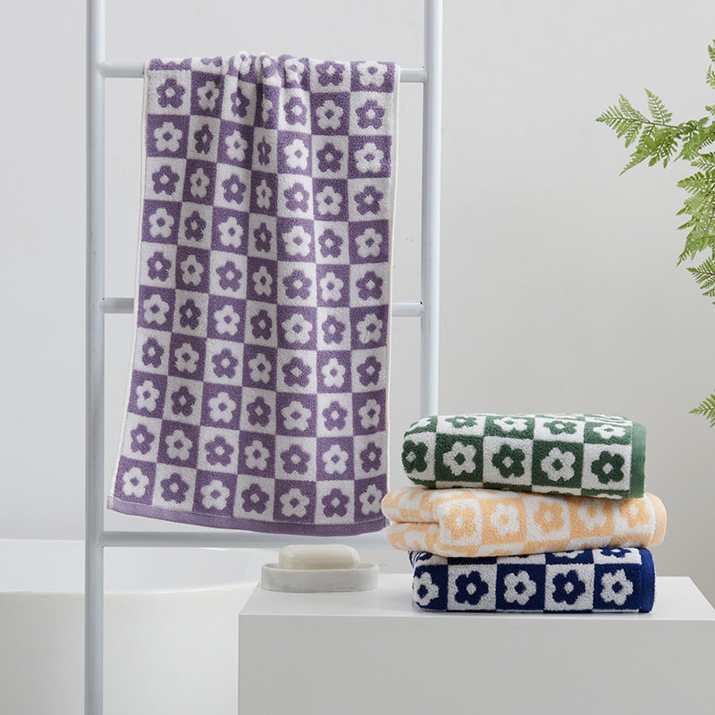 Damen Florales Handtuch Karnz