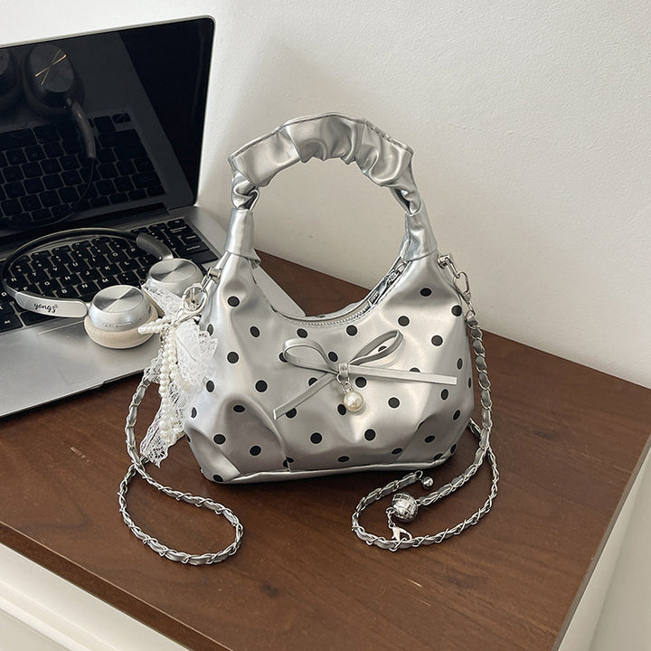 WoChic Punktmuster Handtasche Karnz