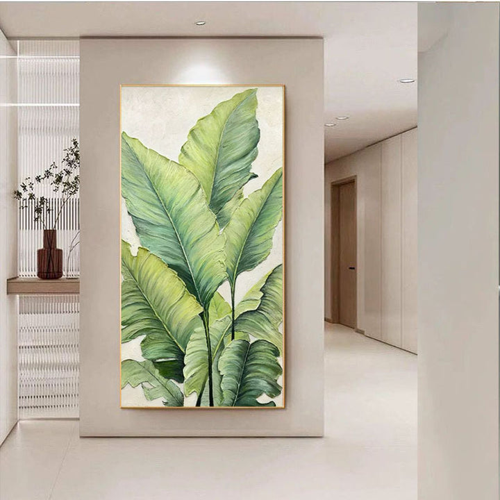 Botanische Blatt Wandkunst