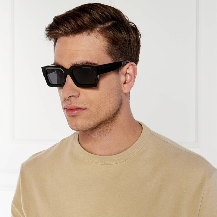 Damen Modische Sonnenbrille im angesagten Schildpatt-Design Karnz