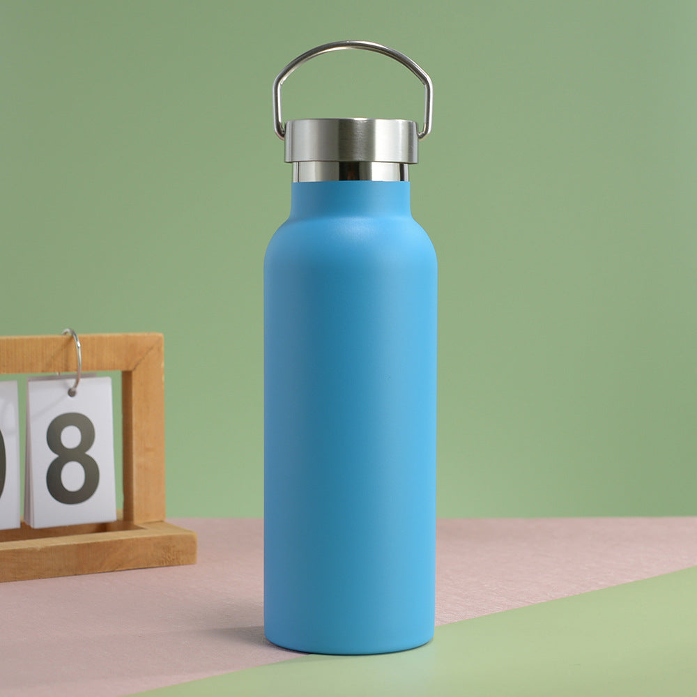 Unisex Edelstahl Wasserflasche Karnz
