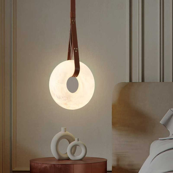 Minimalistische LED Ring Pendelleuchte