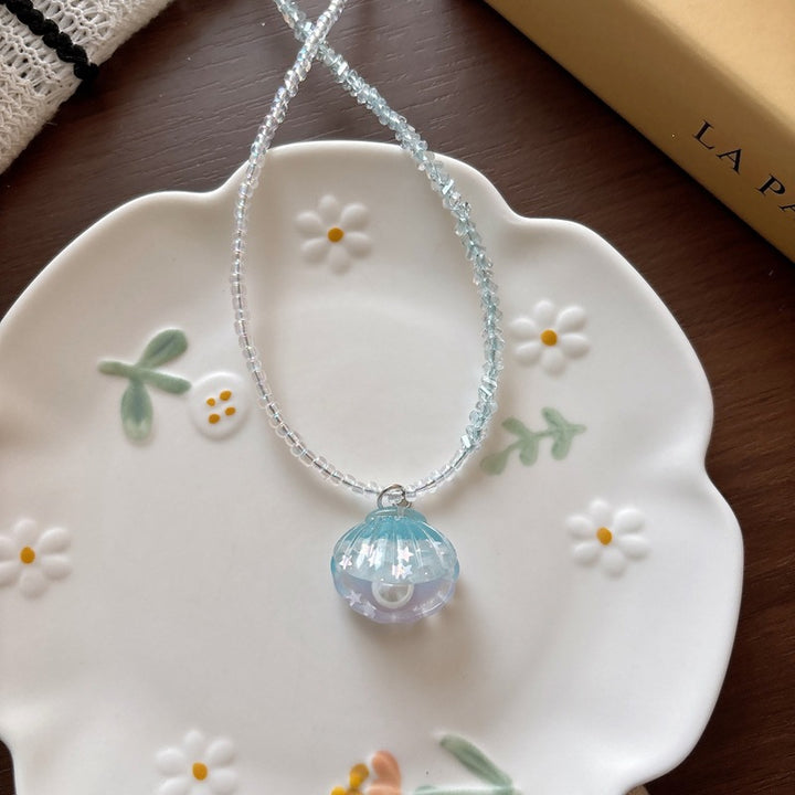 Halskette mit Glitzerfischschwanz Karnz