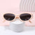 Damen modische Sonnenbrille mit animalischem Muster und stylishem Rahmen Karnz
