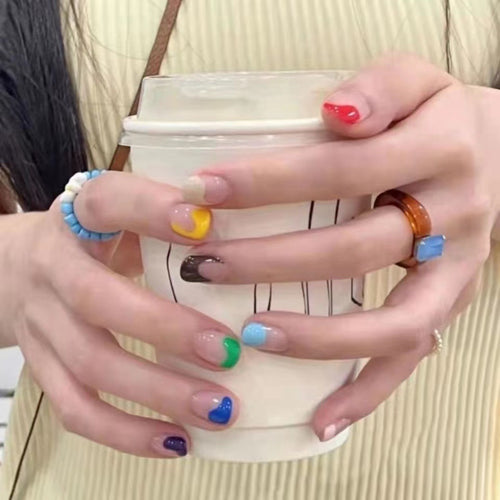 Künstlerisches Buntes Nagelkunstset