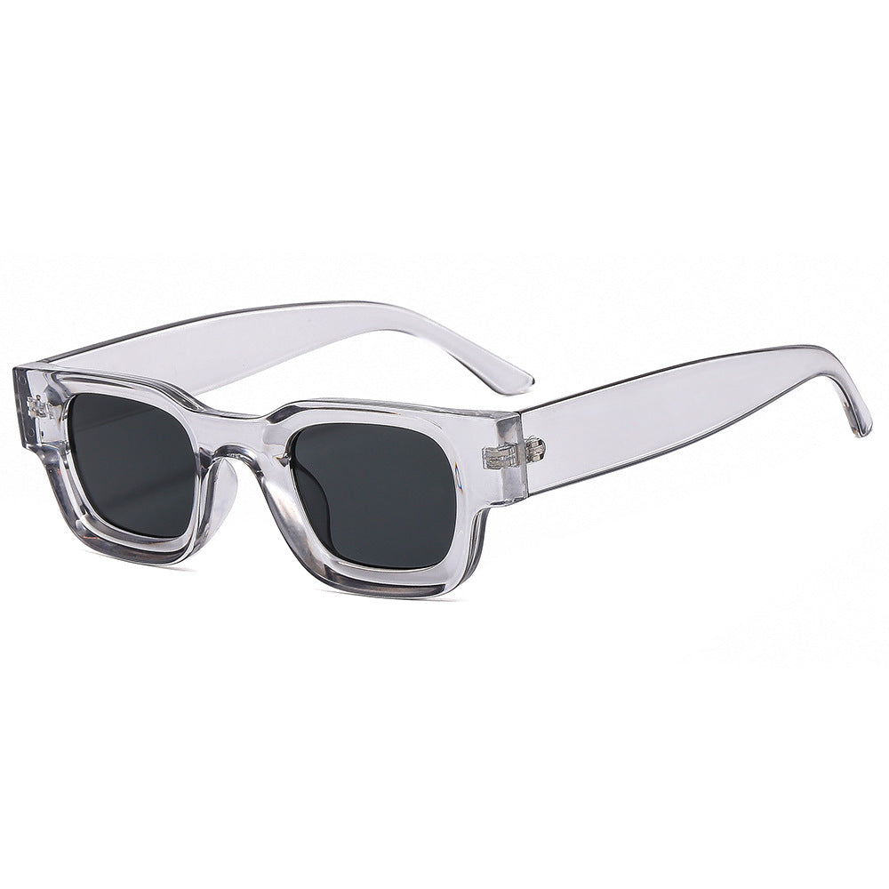 Damen modische Sonnenbrille mit einzigartigem geometrischem Rahmen Karnz