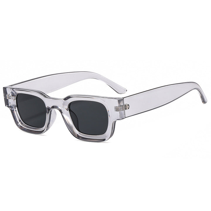 Damen modische Sonnenbrille mit einzigartigem geometrischem Rahmen Karnz