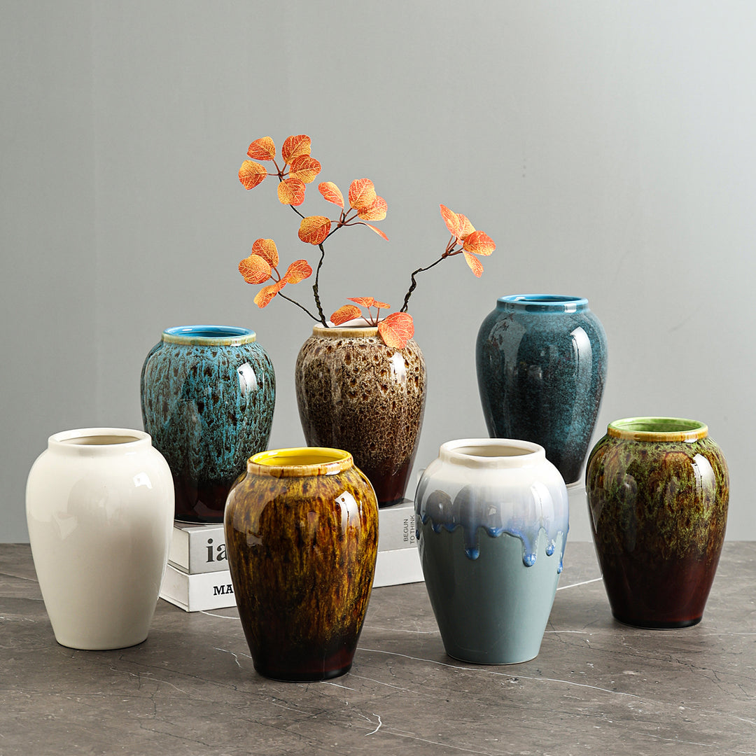 Große dekorative Keramikvase