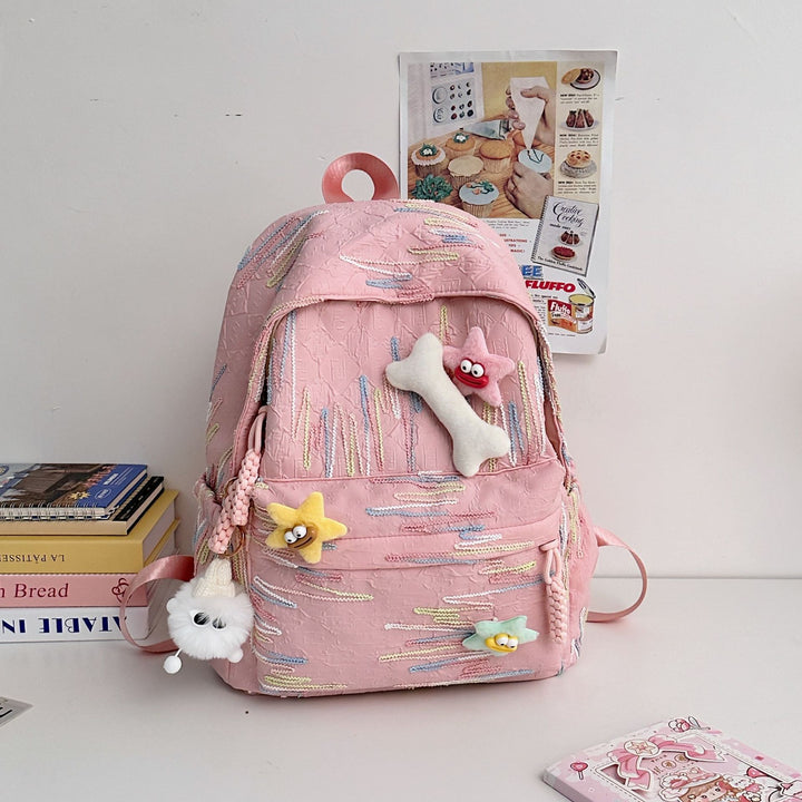 Stylische strukturierte Rucksack