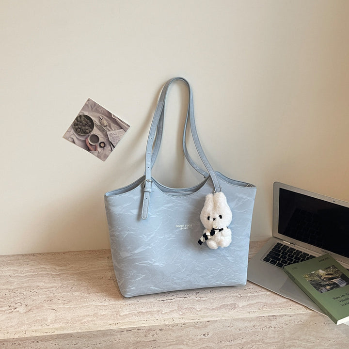 Stylische Texturierte Schultertasche Karnz