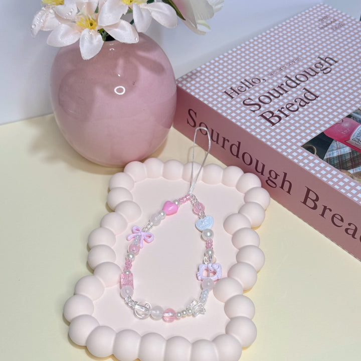 Charm Beaded Phone Halskette Karnz