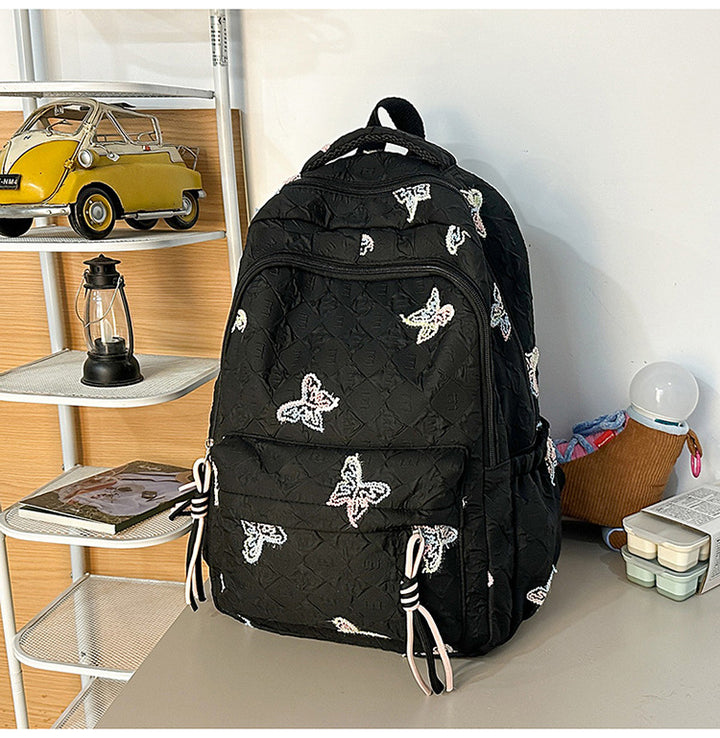 Gestickter Schmetterlingsdesign-Rucksack