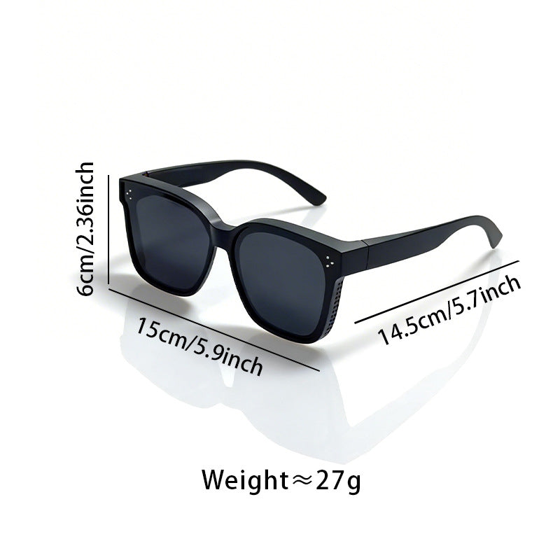 Fette geometrische Rahmen Sonnenbrille Karnz