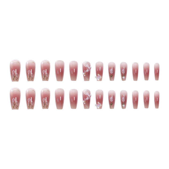 Kunstvolle Stiletto Nagelkunst Karnz