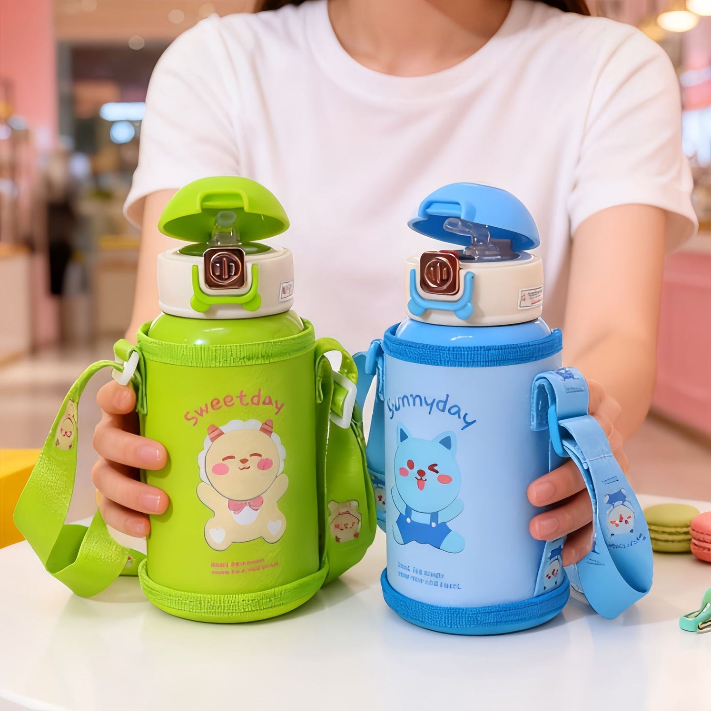 Damen Tragbare Trinkflasche im designfreundlichen Tragestil Karnz