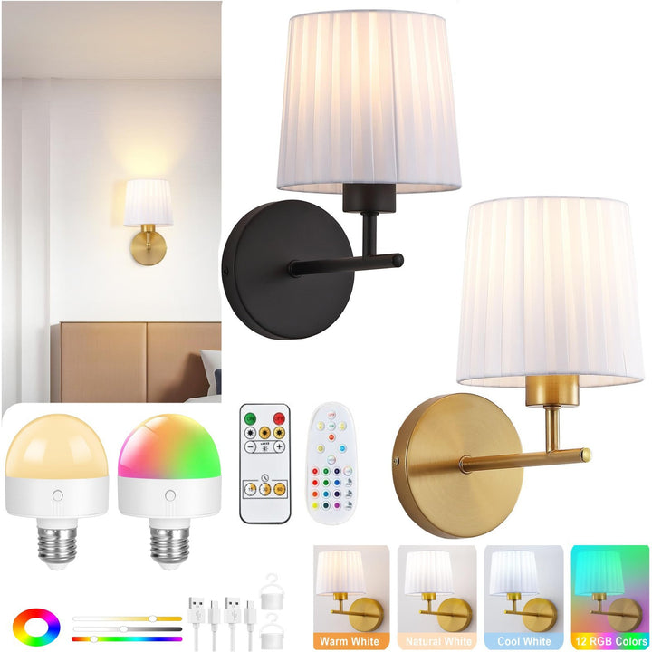 Elegante moderne Wandleuchte